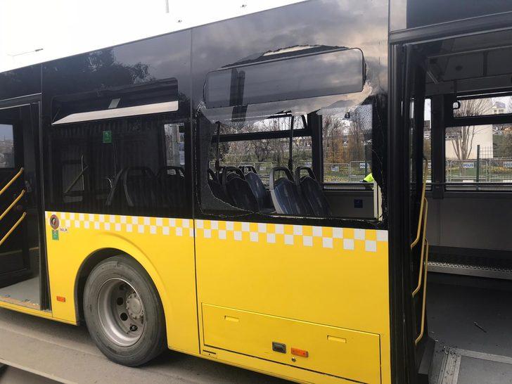 Otobüsün camını kıran Beşiktaş taraftarları gözaltına alındı G5