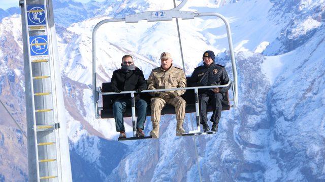 Hakkari'de kayak merkezi sezona hazır