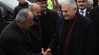 Binali Yıldırım, inşaatı devam eden yeni Kömürhan Köprüsü'nü inceledi