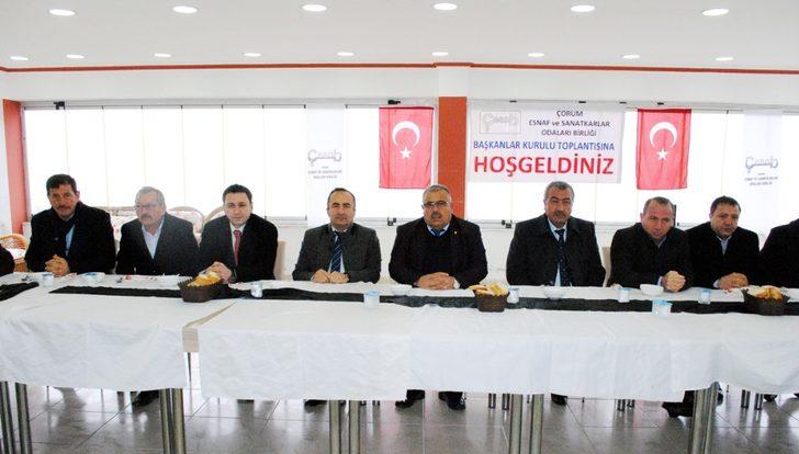 ÇESOB Başkanlar Kurulu İskilip’te toplandı G2