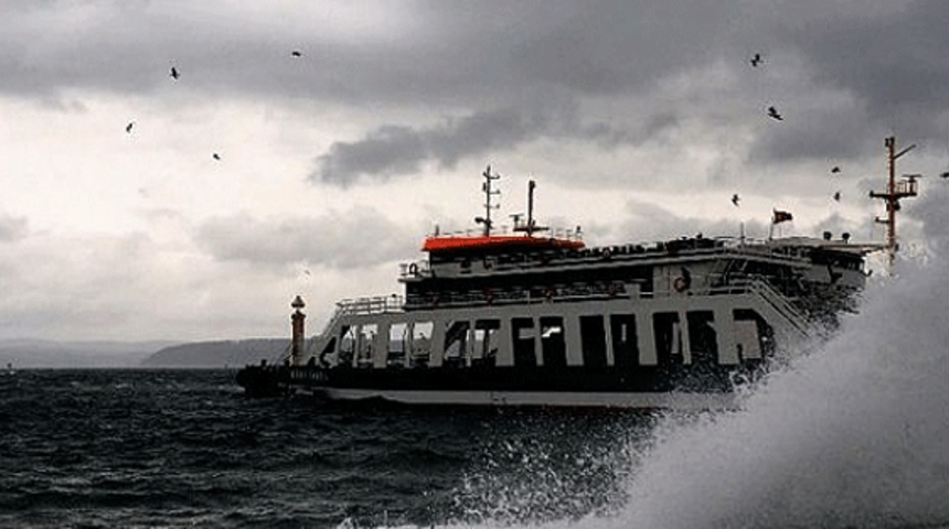 Olumsuz hava koşulları deniz trafiğini vurdu! İDO, BUDO ve GESTAŞ'tan iptaller peş peşe geldi!
