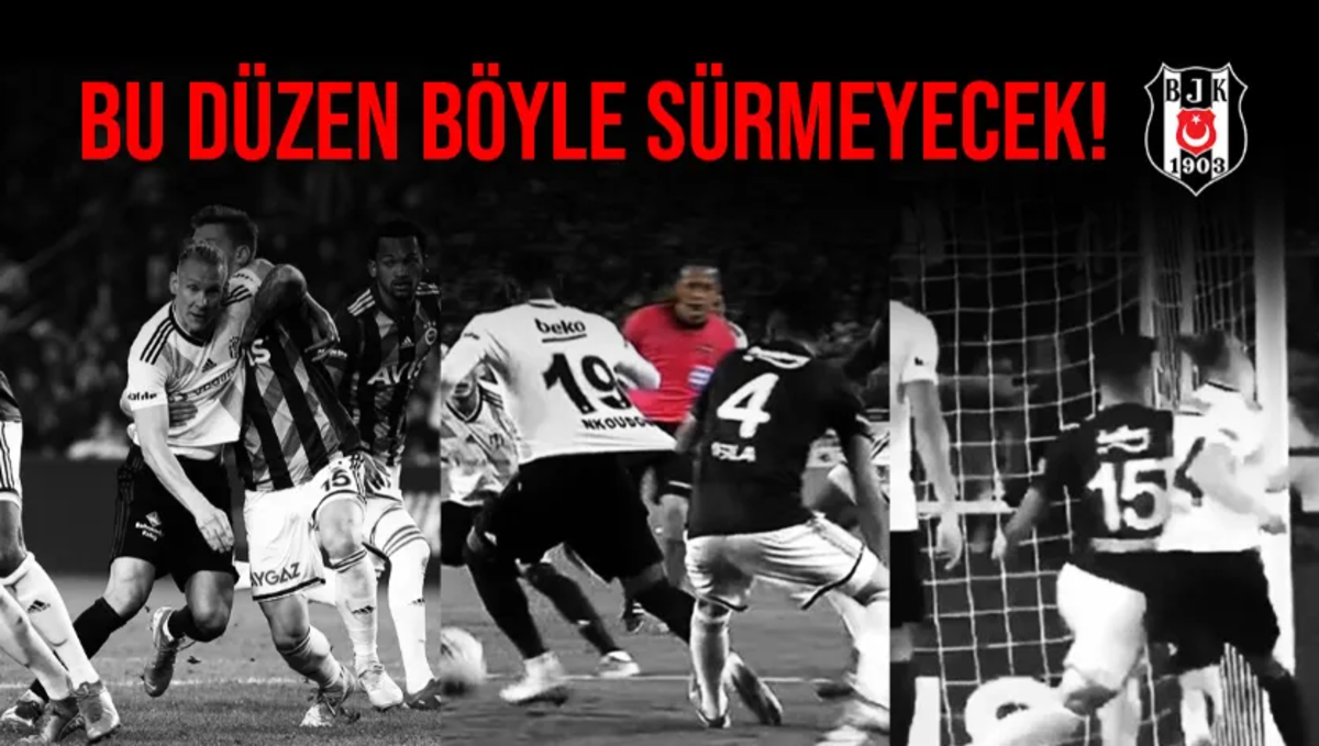 Fenerbah&ccedil;e ma&ccedil;ı sonrası Beşiktaş'tan paylaşım!