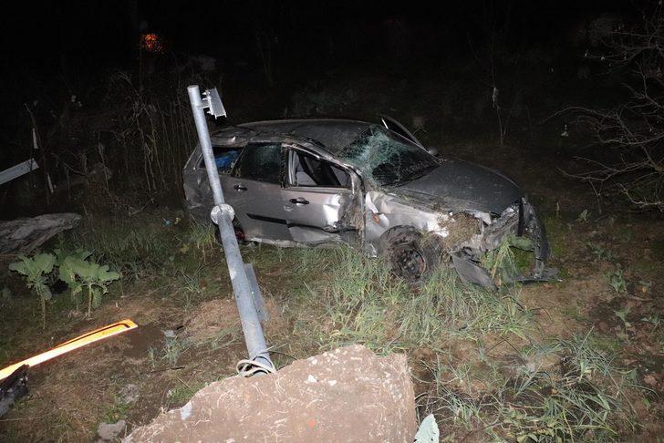 Ereğli'de otomobil dereye uçtu: Yaralılar var! G1