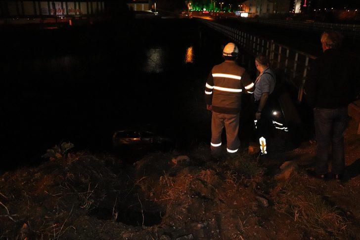 Ereğli'de otomobil dereye uçtu: Yaralılar var! G2