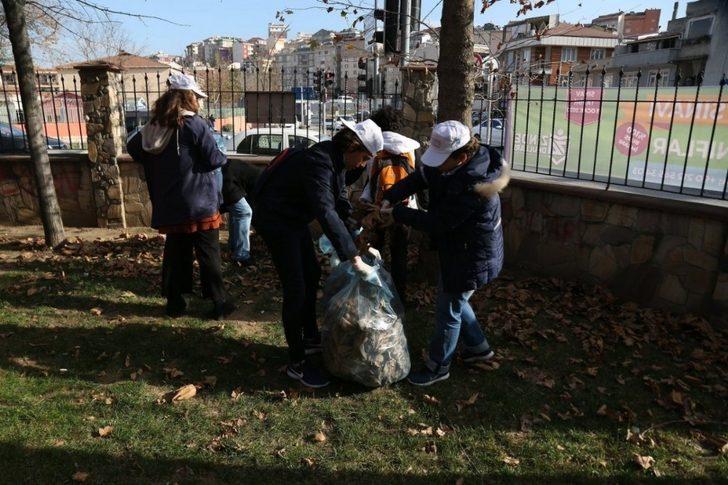 Çocuk Meclisi Üyeleri çevre temizliği yaptı G5