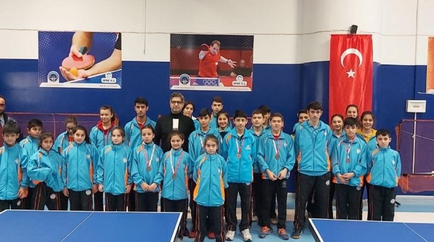 Masa Tenisi Yerel Lig 4.Etap m&uuml;sabakaları tamamlandı