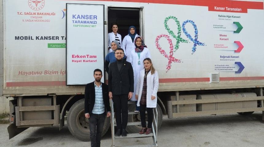 G&uuml;ny&uuml;z&uuml;&rsquo;nde KETEM tarafından meme kanseri taraması yapıldı