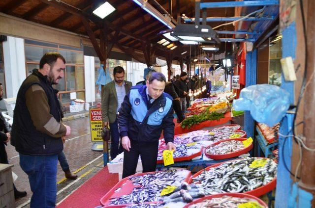 Safranbolu’da balıkçılar denetlendi