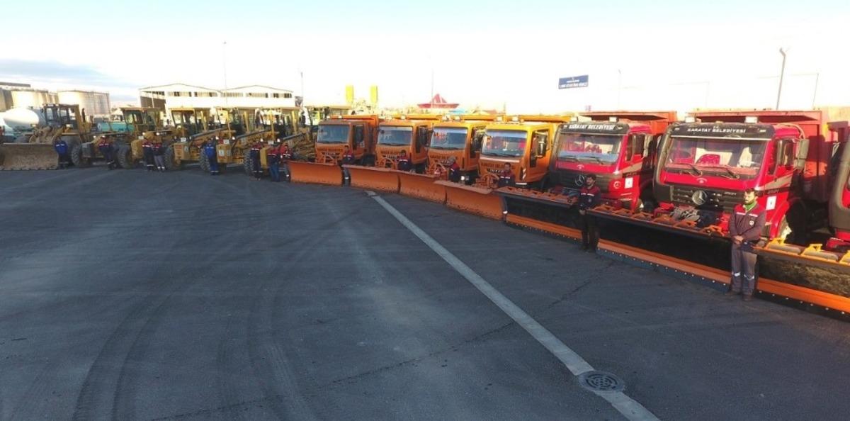 Karatay Belediyesi kışa hazır