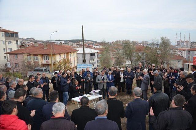 Yunus Emre Camii’in temeli atıldı