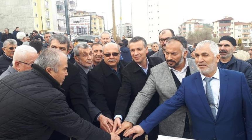 Yunus Emre Camii&rsquo;in temeli atıldı