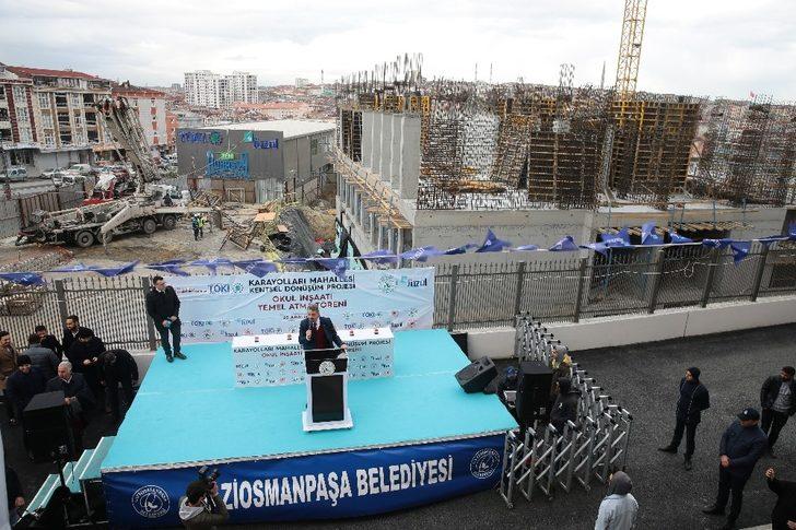 Gaziosmanpaşa’da 32 derslikli okulun temeli atıldı G2