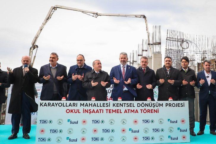 Gaziosmanpaşa’da 32 derslikli okulun temeli atıldı G5