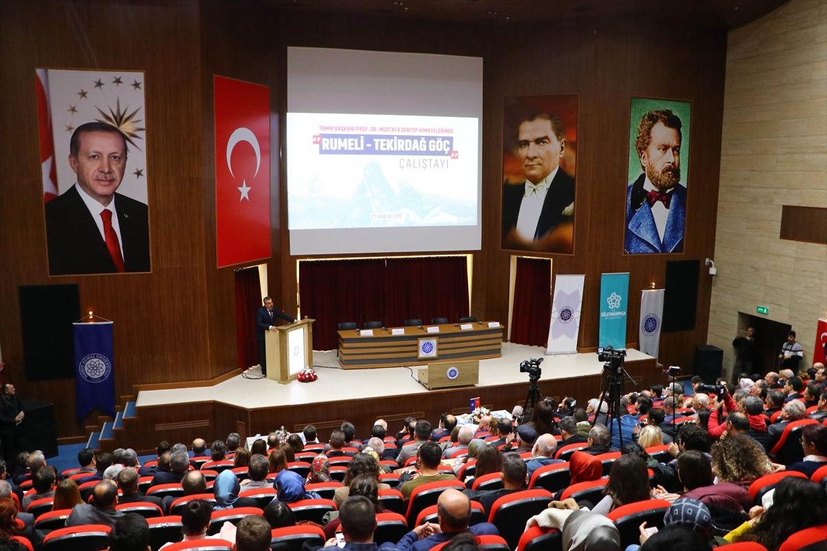 Tekirdağ'da "Rumeli-Tekirdağ G&ouml;&ccedil; &Ccedil;alıştayı" d&uuml;zenlendi