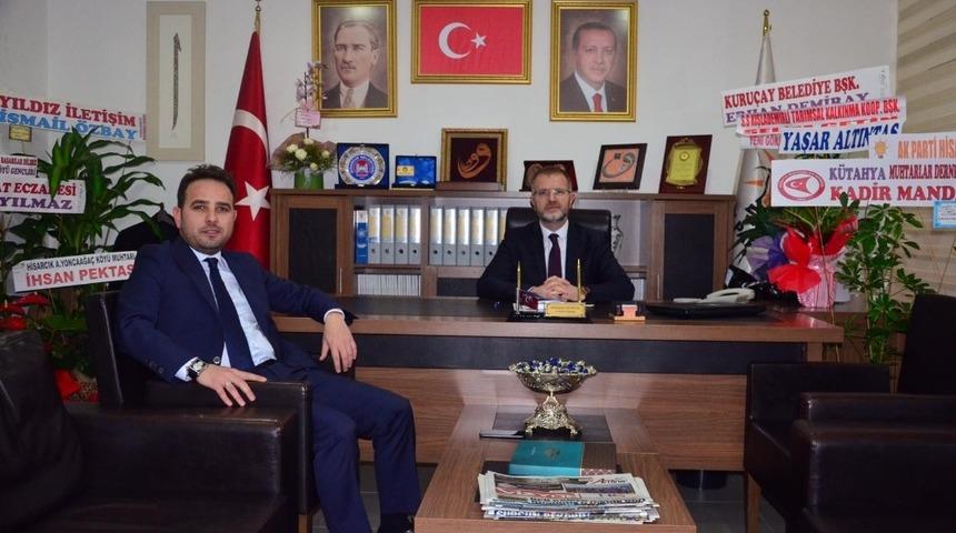 Milletvekili Gazel&rsquo;den Başkan Ceyhun&rsquo;a tebrik ziyareti