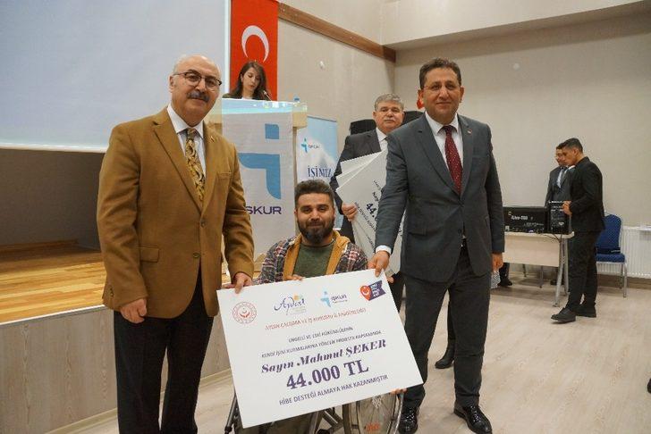 Aydın’da 26 engelli ve eski hükümlüye hibe çekleri teslim edildi G2