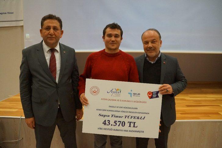 Aydın’da 26 engelli ve eski hükümlüye hibe çekleri teslim edildi G5