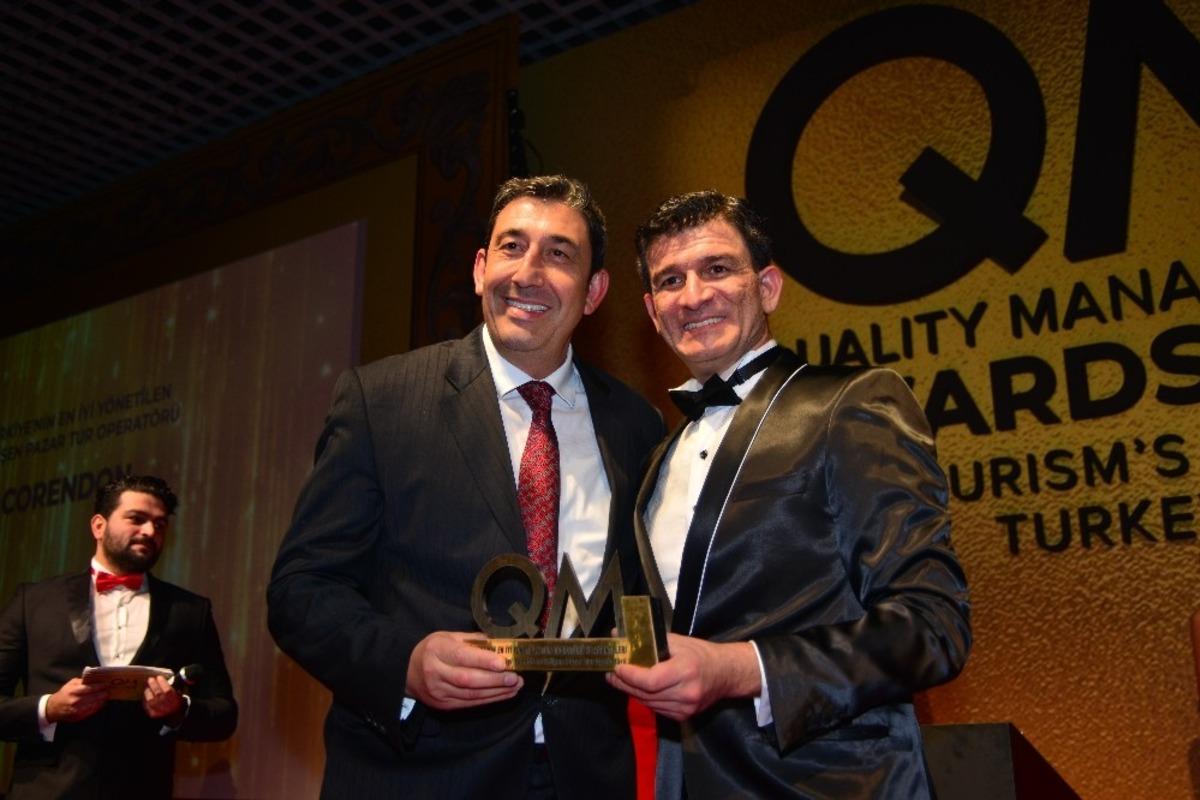Corendon&rsquo;a turizmin Oscar&rsquo;ı QM Awards&rsquo;tan 3 &ouml;d&uuml;l