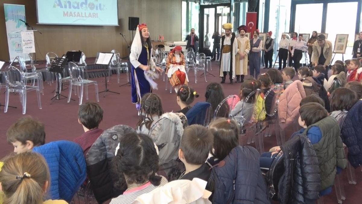 Samsun&rsquo;da minikler Anadolu masalları ile buluştu