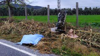 İzmir'de motosikletiyle kaza yapan sürücünün cesedi bulundu