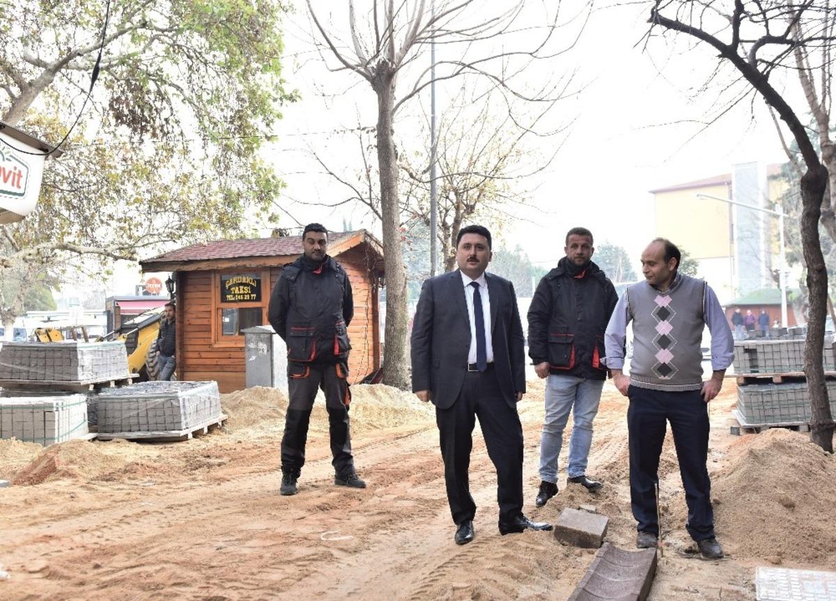 Altıeyl&uuml;l&rsquo;de yol &ccedil;alışmaları devam ediyor