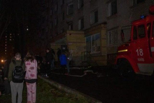 Kiev’de Türk öğrencilerin de yaşadığı yurtta yangın çıktı