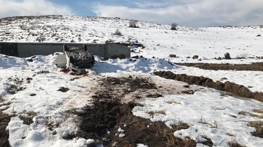 Bing&ouml;l&rsquo;de trafik kazası:3 yaralı