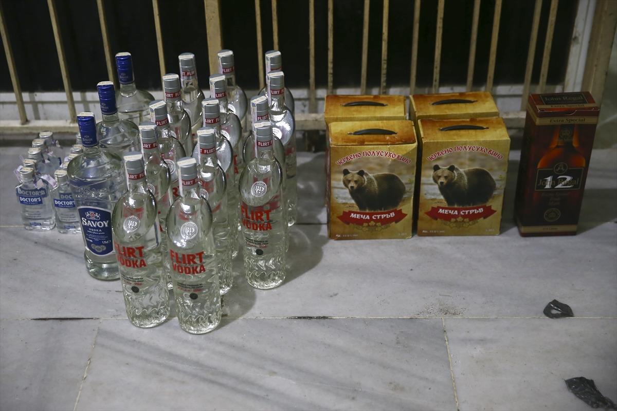 Edirne merkezli 3 ildeki ka&ccedil;ak i&ccedil;ki operasyonunda 12 g&ouml;zaltı