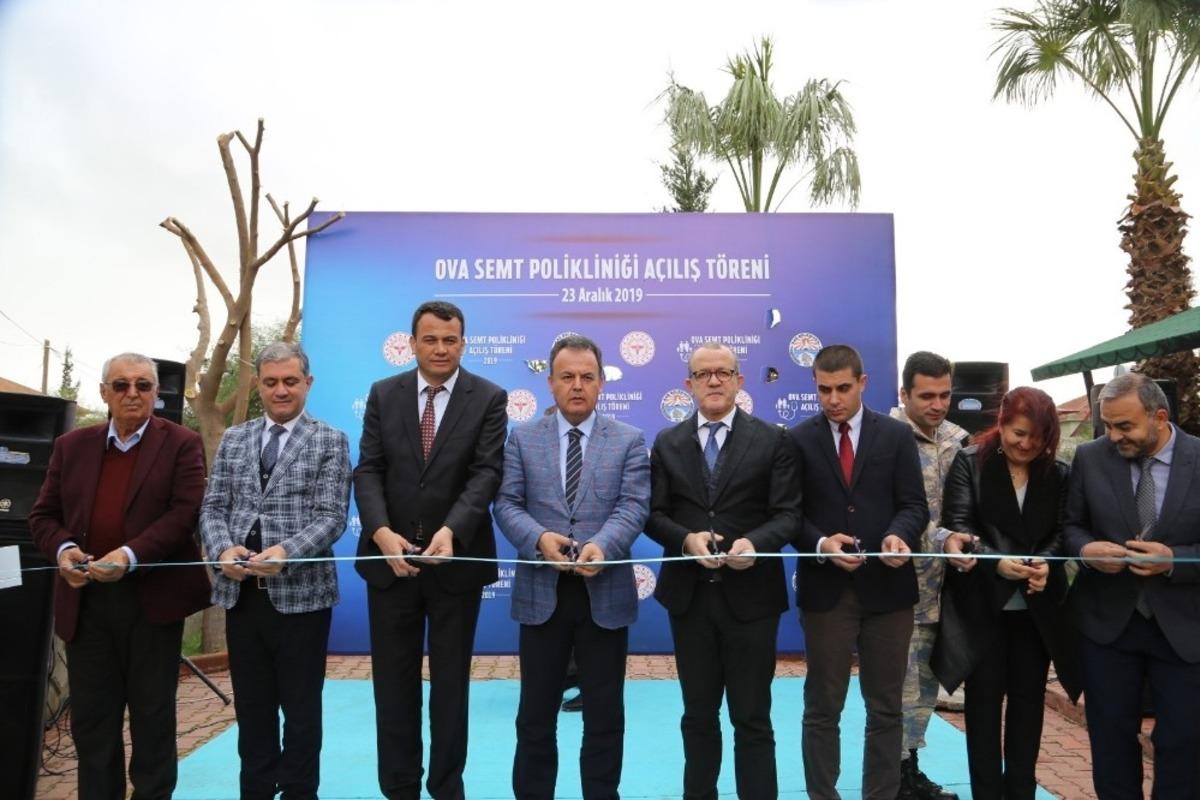 Ova Semt Polikliniği hizmete a&ccedil;ıldı