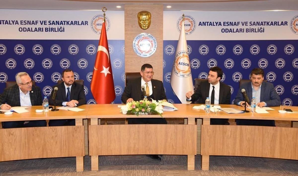 AESOB&rsquo;da esnaf ve sanatkarların talepleri değerlendirildi