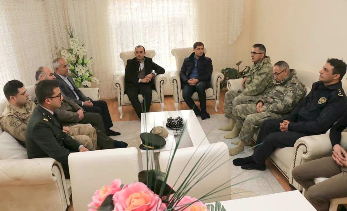 &Ccedil;aldıran heyetinden şehit Eren &Ouml;zt&uuml;rk&rsquo;&uuml;n ailesine ziyaret