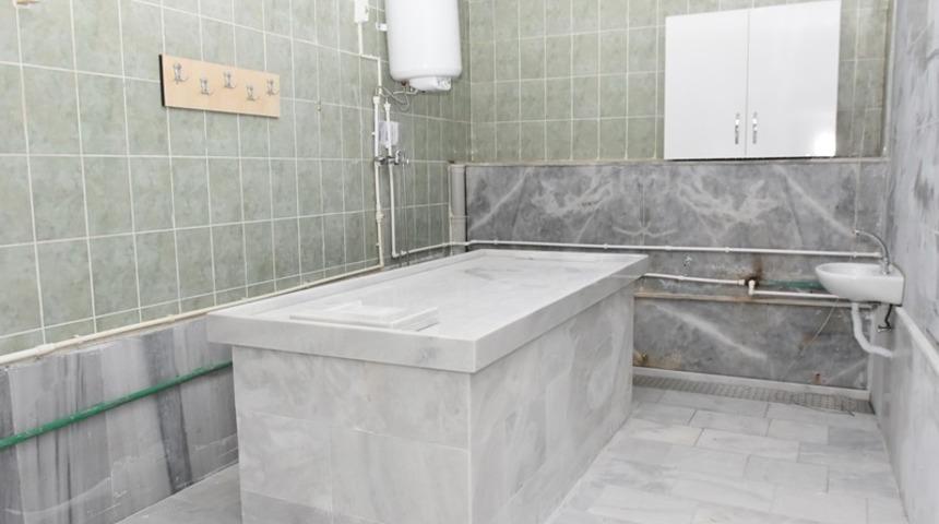 İn&ouml;n&uuml;&rsquo;de camiye gasilhane yapıldı