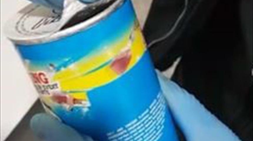 Eskişehir'de cips kutusunda uyuşturucu taşıyan zanlı yakalandı