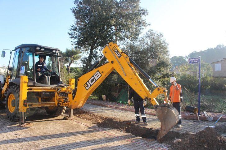 Kemer Göynük’te kanalizasyon çalışması G2