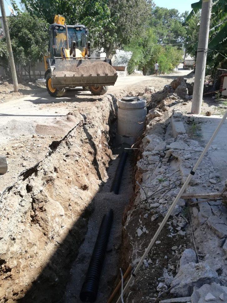 Kemer Göynük’te kanalizasyon çalışması G3