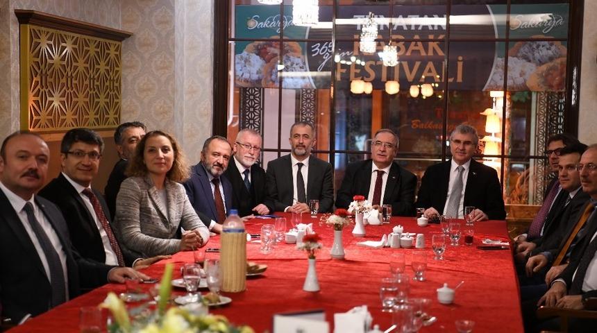 Rekt&ouml;r İbrahim Taş, Batı Karadeniz &Uuml;niversiteler Birliği toplantısına katıldı