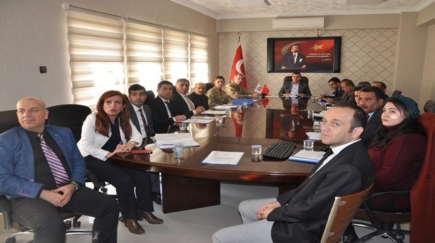 Silvan&rsquo;da kadına y&ouml;nelik şiddetle m&uuml;cadele koordinasyon plan toplantısı