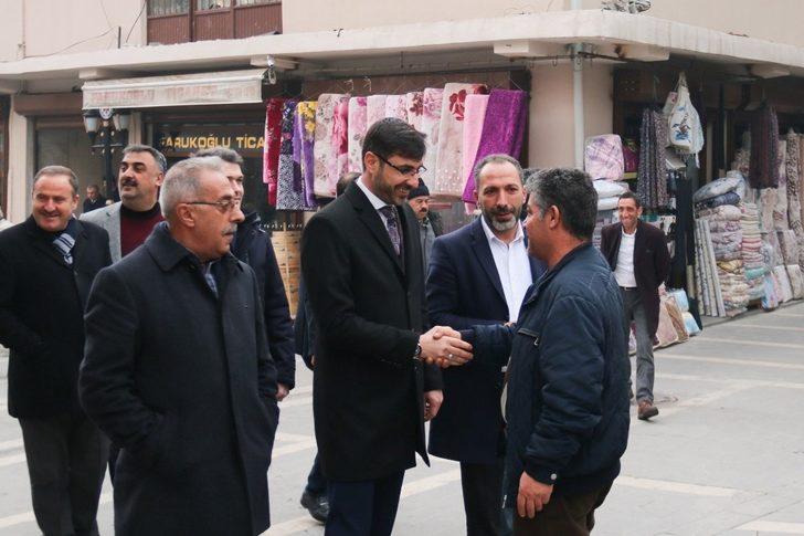 Belediye Başkanı Nesrullah Tanğlay’dan esnaf ziyareti G1