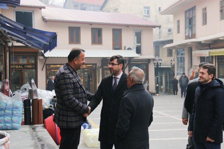 Belediye Başkanı Nesrullah Tanğlay’dan esnaf ziyareti G2