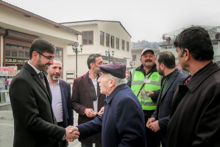 Belediye Başkanı Nesrullah Tanğlay’dan esnaf ziyareti G4