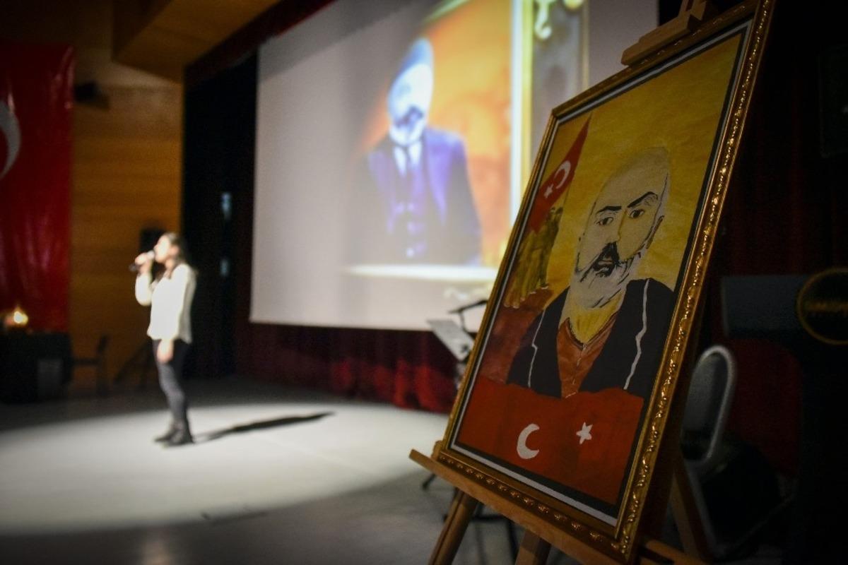 İstiklal Şairi Mehmet Akif Ersoy G&uuml;m&uuml;şhane&rsquo;de anıldı