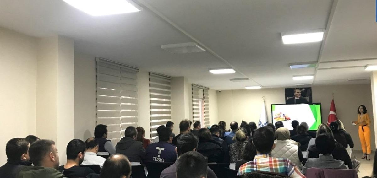 TESKİ&rsquo;de eğitimler aralıksız devam ediyor