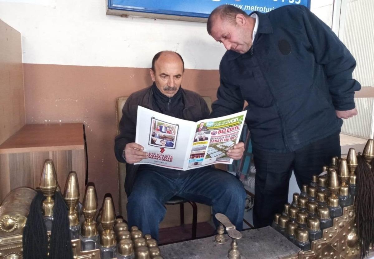 Bafra Belediye B&uuml;lteni okurlarıyla buluştu