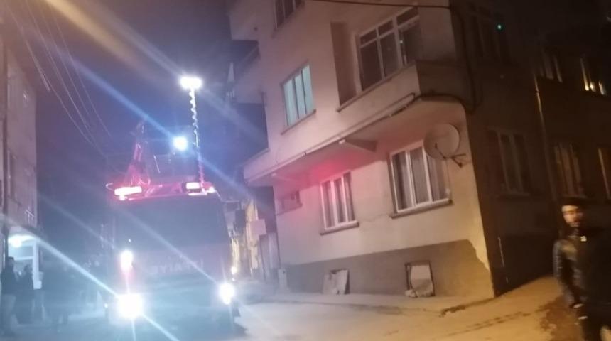 Baca yangını korkuttu