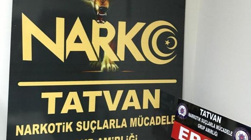 Tatvan’da uyuşturucu operasyonu