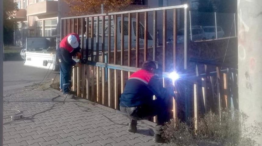 Riskli derede korkuluk &ouml;nlemi