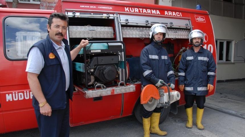 Nevşehir’de itfaiye 2019 yılında 281 yangına müdahale etti