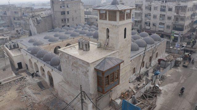 DEAŞ’ın yıktığı El Bab Ulu Camii restorasyonunda sona gelindi