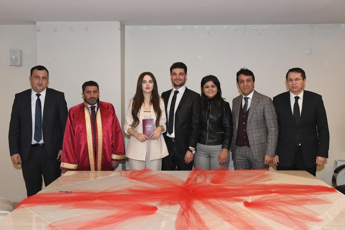 İl&ccedil;e protokol&uuml; nik&acirc;h şahitliği yaptı