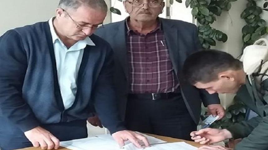 Mezarlık i&ccedil;in tarlasını bağışladı